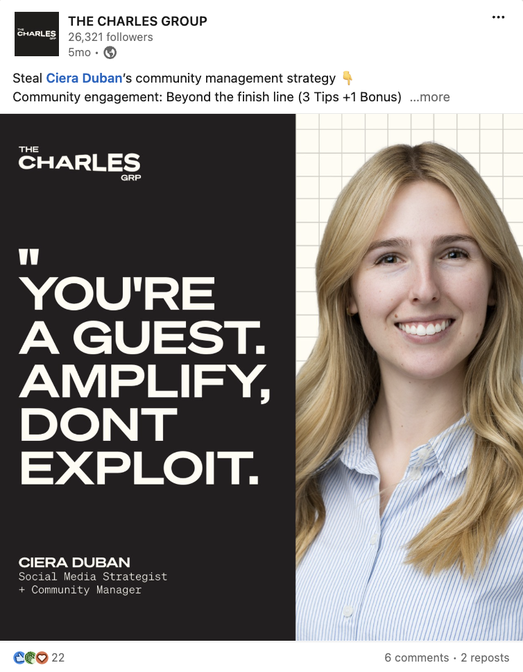 the-charles-linkedin-post